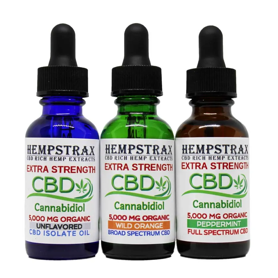 Extra Strong 5,000 mg CBD Tincture