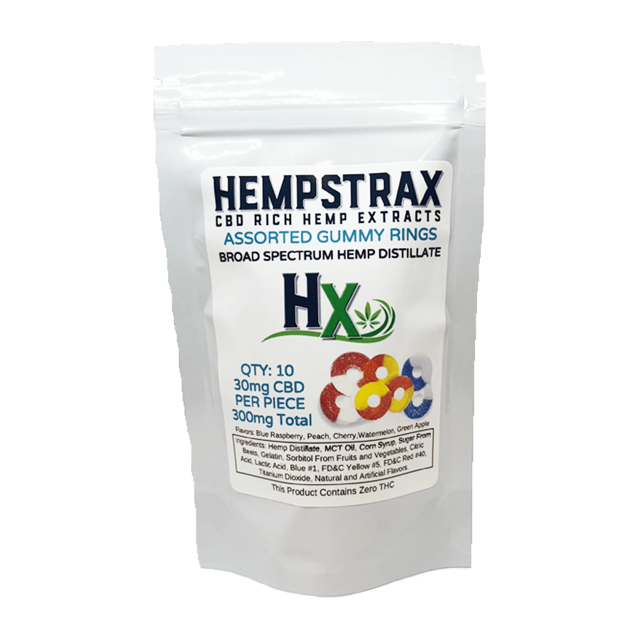 30MG ASSORTED HEMP RINGS